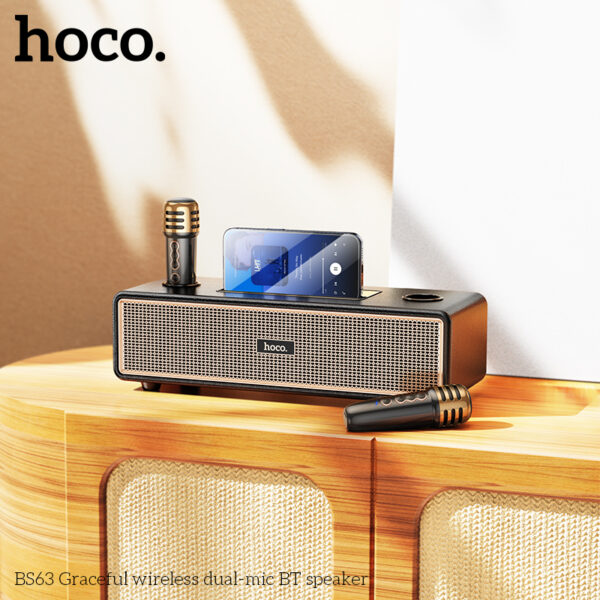 BS63 enceinte karaoké 2X10W – Image 5