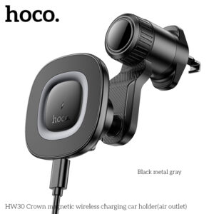 HW30 chargeur magnétique, fixation sortie d'air