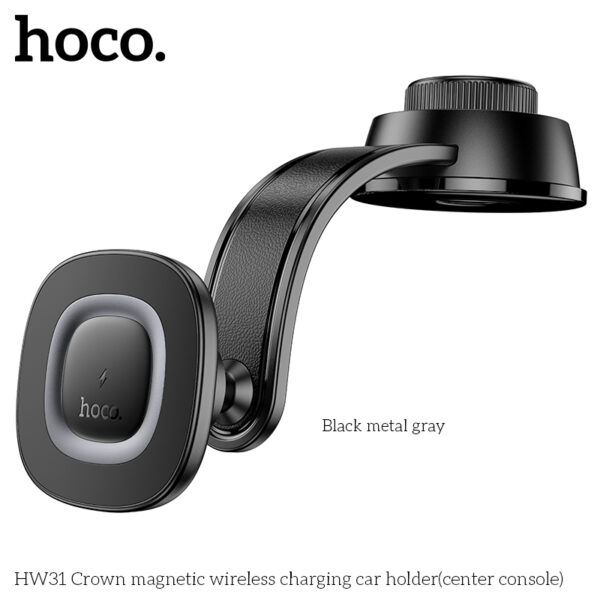 HW31 chargeur magnétique, fixation à ventouse
