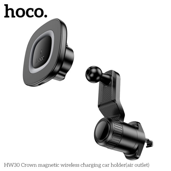 HW30 chargeur magnétique, fixation sortie d'air – Image 3