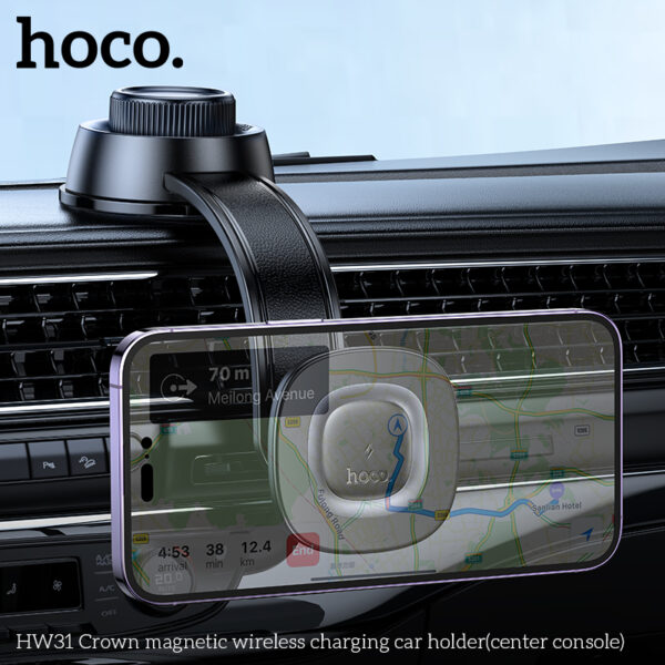 HW31 chargeur magnétique, fixation à ventouse – Image 6