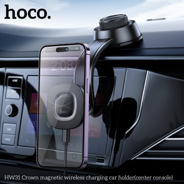 HW31 chargeur magnétique, fixation à ventouse – Image 7