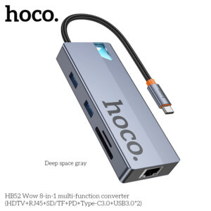 HB52 HUB convertisseur multifonction 8 en 1