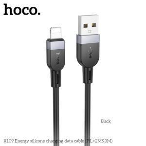 X109 câble en silicone USB vers iP longueur 2m