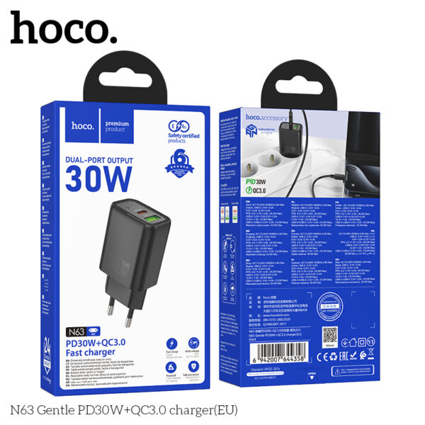 N63 chargeur 30W USB+C Fast charger – Image 8