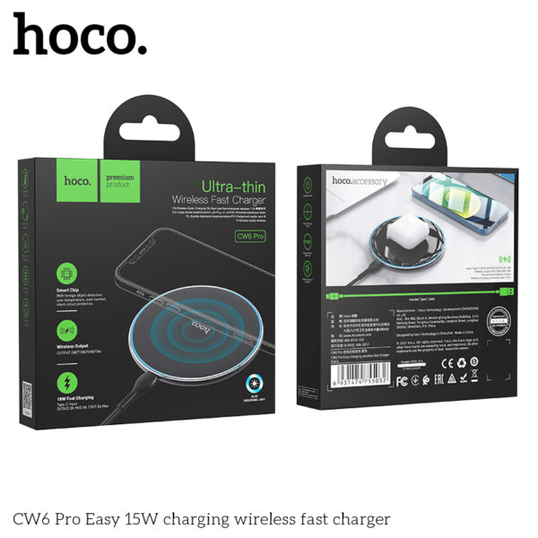 CW6 Pro Chargeur sans Fil Fast charger – Image 11