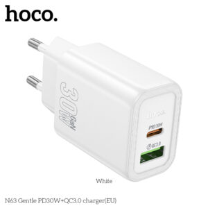 N63 chargeur 30W USB+C Fast charger