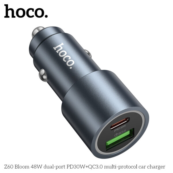 Z60 chargeur Fast charger 48W double port + Câble Type USB-C – Image 3