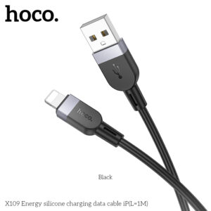 X109 câble en silicone USB vers iP longueur 1m