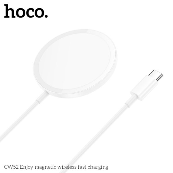 CW52 Chargeur magnétique sans fil 15W Fast charger – Image 2