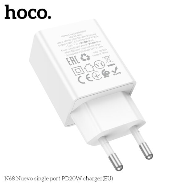 N68 chargeur 20W Type C Fast charger – Image 2