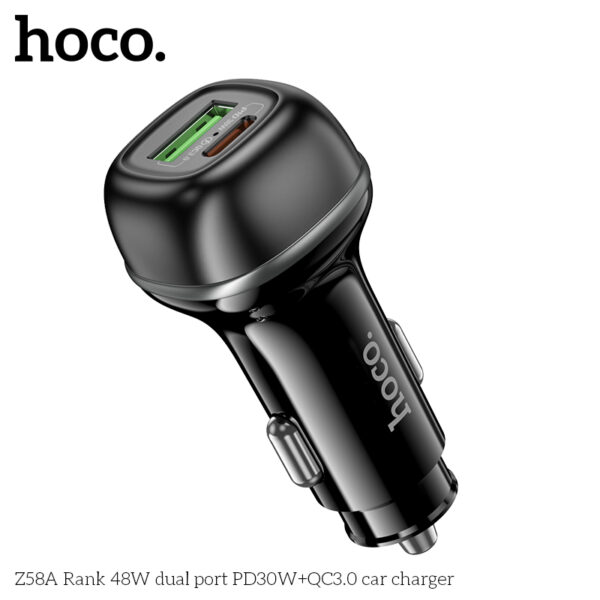 Z58A chargeur 48W double port avec câble C-C – Image 5