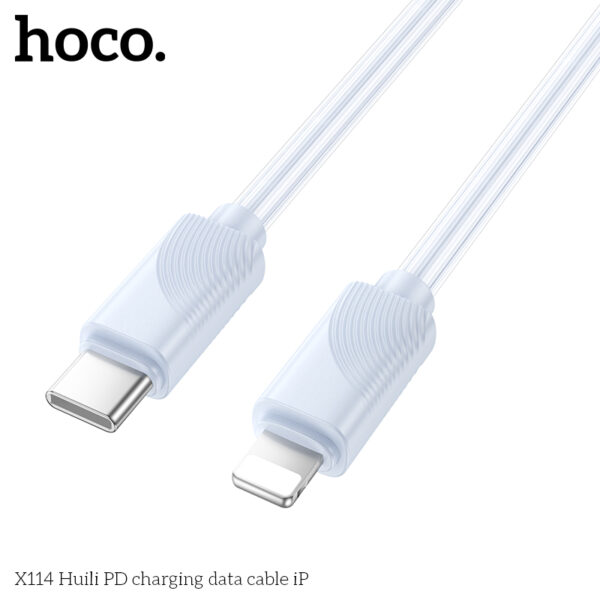 X114 câble de charge et données PD  C vers iP Longueur 1m – Image 2
