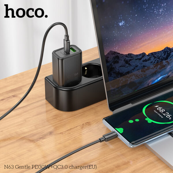 N63 chargeur 30W USB+C Fast charger – Image 7