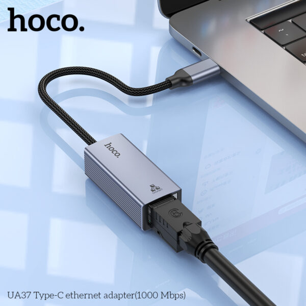 UA37 adaptateur Type-C Ethernet 1000 Mbps – Image 5