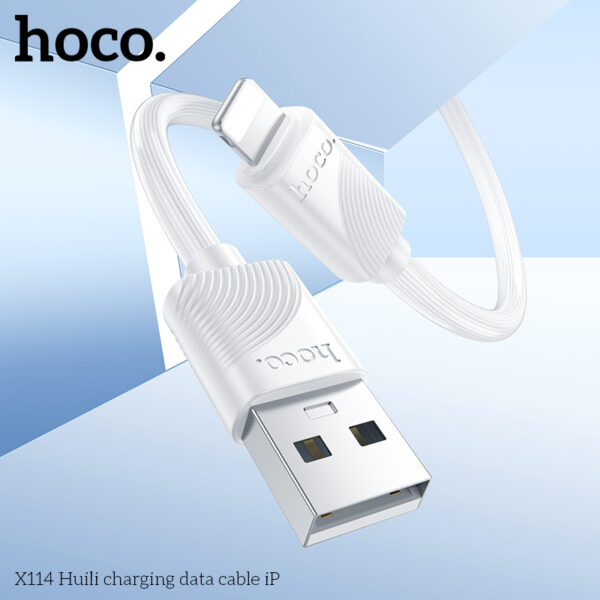 X114 câble de charge et données USB vers iP Longueur 1m – Image 3