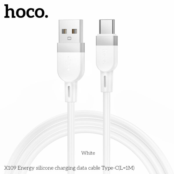X109 câble en silicone USB vers C longueur 1m – Image 5