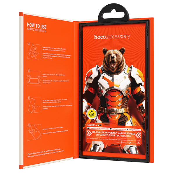 A888 Verre Trempé Bear Shield HD pour iPhone 17 – Image 7