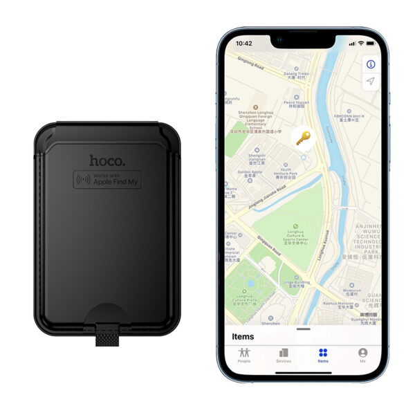 E91I Porte-cartes Anti-perte et rechargeable Apple Find My – Image 8