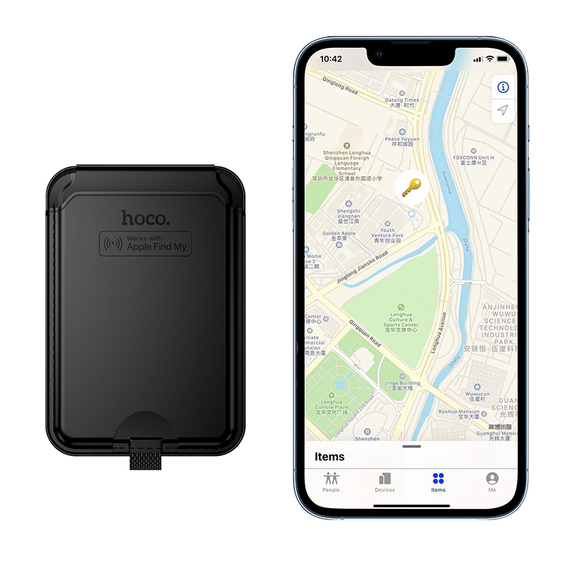 E91I Porte-cartes Anti-perte et rechargeable Apple Find My – Image 8